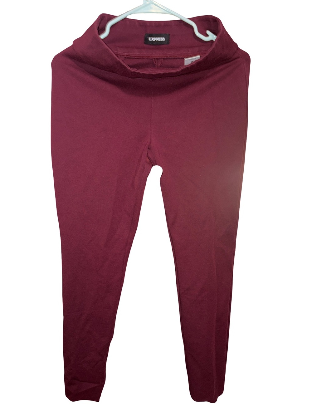 Express Women’s Maroon Tight work pants